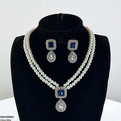 CMLH00063 SDQ Square/Tear Drop Mala Set - CMLH