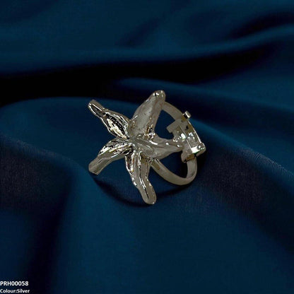 PRH00058 SDQ Flower Ring Adjustable - PRH