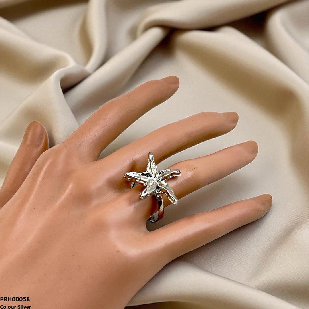 PRH00058 SDQ Flower Ring Adjustable - PRH