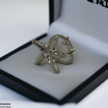 PRH00058 SDQ Flower Ring Adjustable - PRH