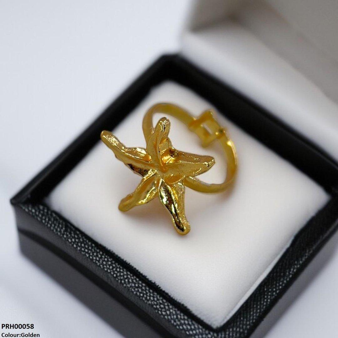PRH00058 SDQ Flower Ring Adjustable - PRH