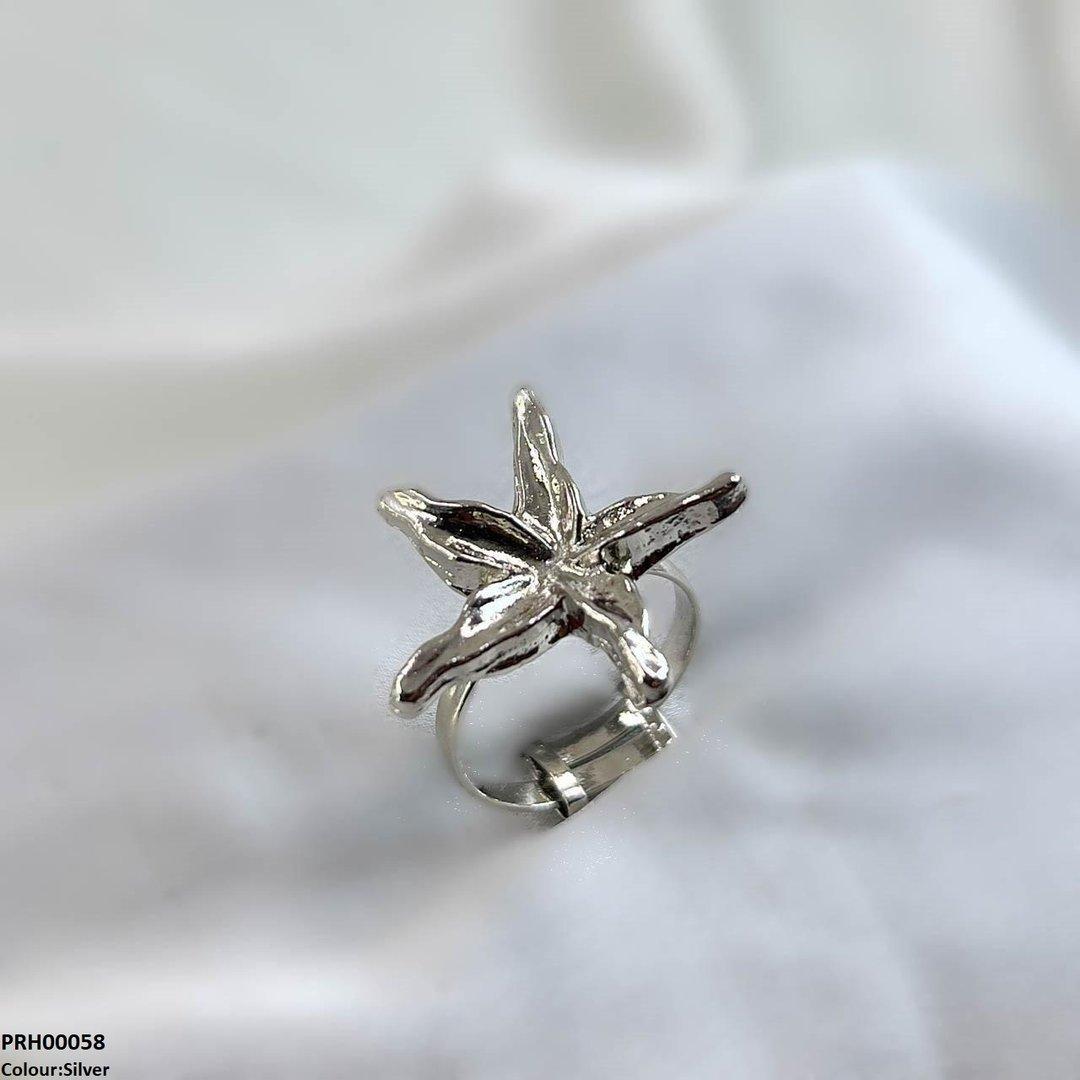 PRH00058 SDQ Flower Ring Adjustable - PRH