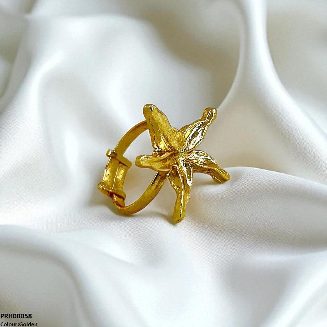 PRH00058 SDQ Flower Ring Adjustable - PRH