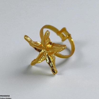 PRH00058 SDQ Flower Ring Adjustable - PRH