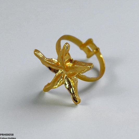 PRH00058 SDQ Flower Ring Adjustable - PRH