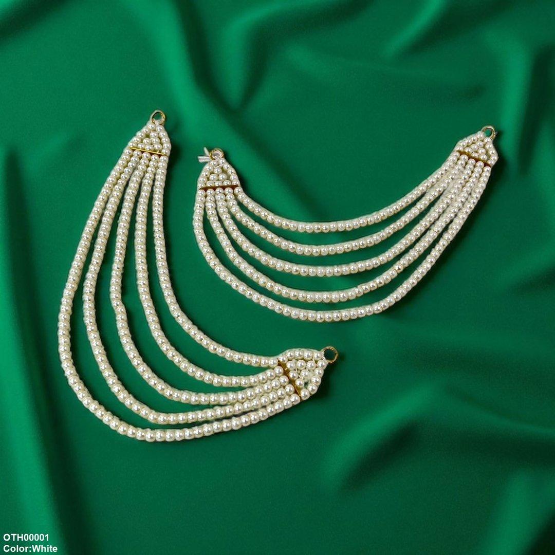 OTH00001  FRN Round Pearl Earring Saharay - OTHH