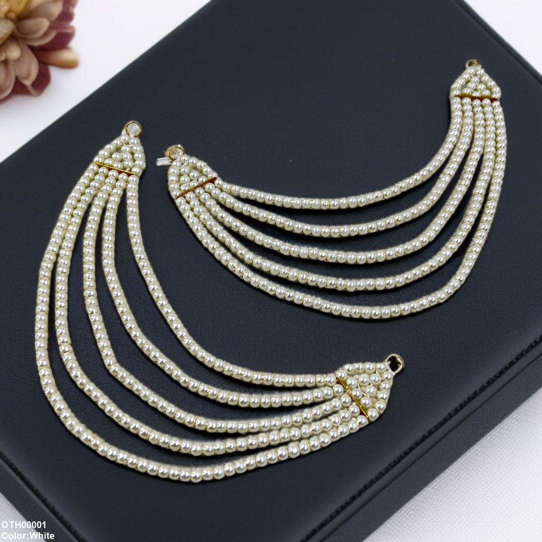 OTH00001  FRN Round Pearl Earring Saharay - OTHH