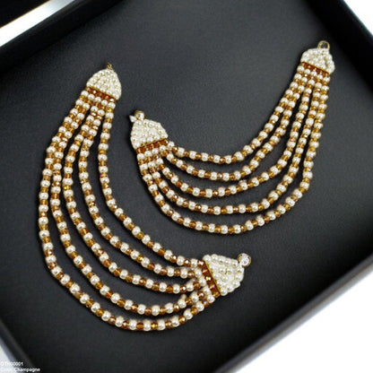 OTH00001  FRN Round Pearl Earring Saharay - OTHH