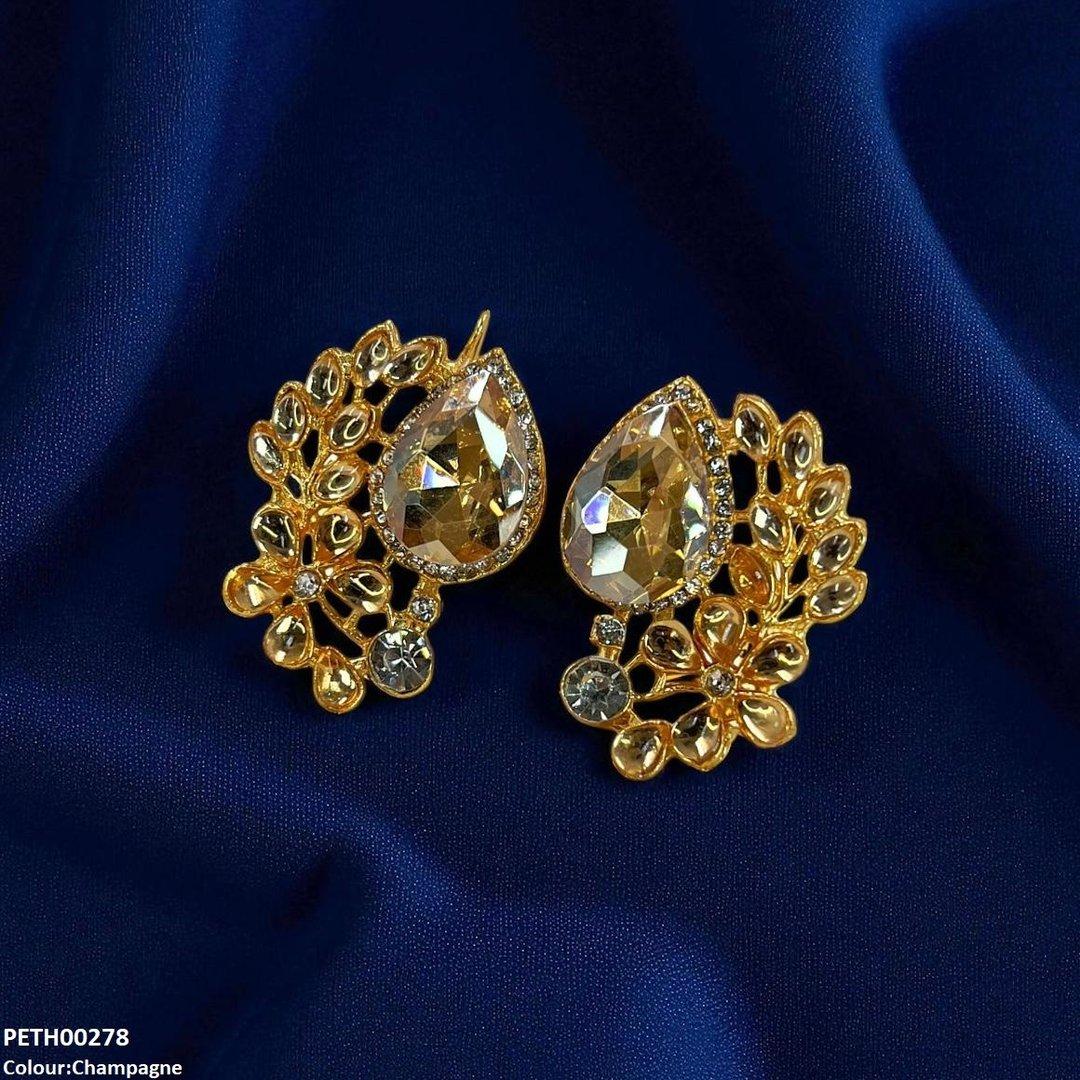 PETH00278 FRN Tear Flower Tops Pair - PETH