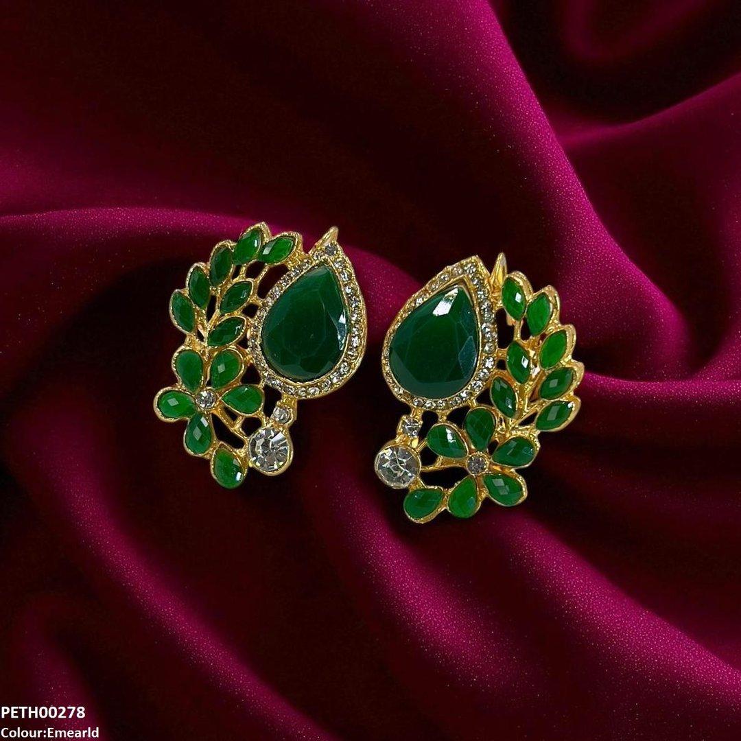 PETH00278 FRN Tear Flower Tops Pair - PETH