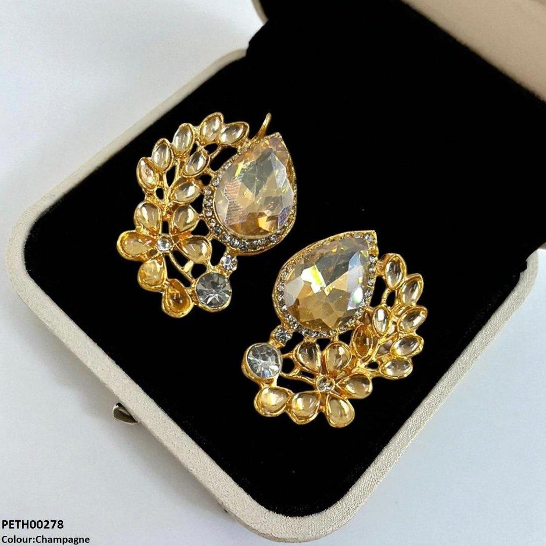 PETH00278 FRN Tear Flower Tops Pair - PETH