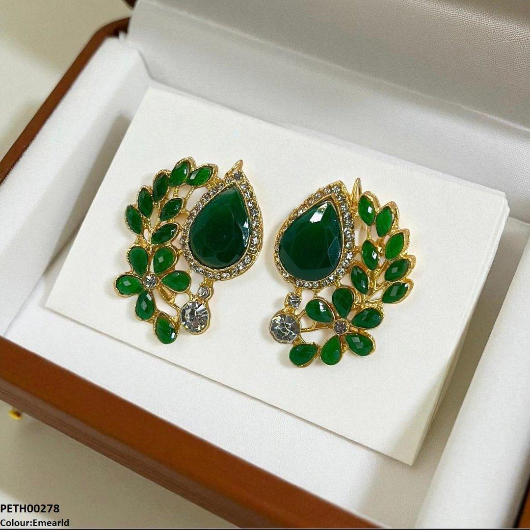 PETH00278 FRN Tear Flower Tops Pair - PETH