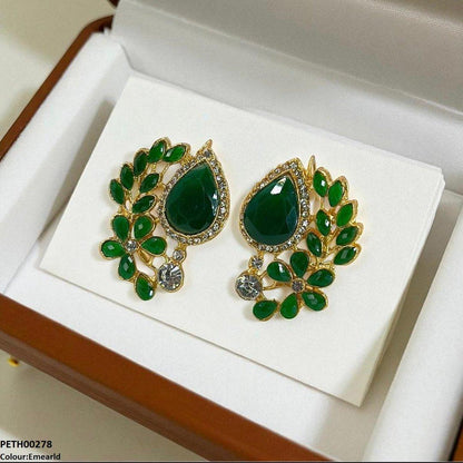 PETH00278 FRN Tear Flower Tops Pair - PETH