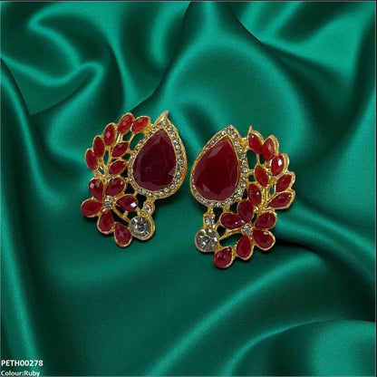 PETH00278 FRN Tear Flower Tops Pair - PETH