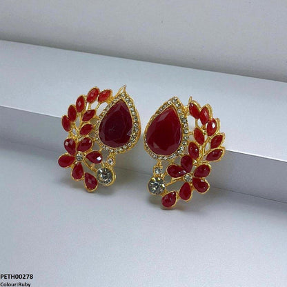 PETH00278 FRN Tear Flower Tops Pair - PETH