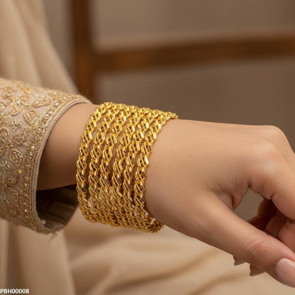 PBH00008 MZM Bangles 6 Pcs Set - PBH