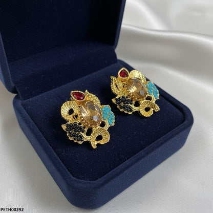 PETH00292 MZM Oval/Tear Leaf Tops Pair - PETH