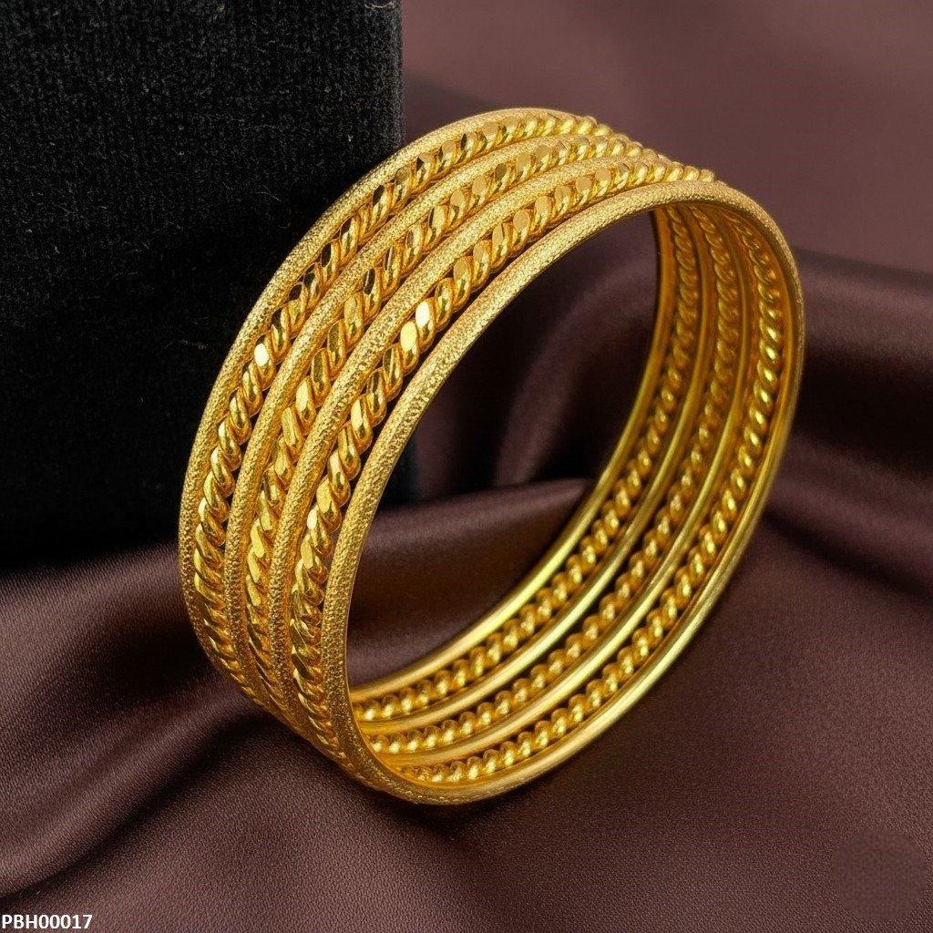 PBH00017 FRN Twisted/Rope 7 Pcs Of Bangles Set - PBH