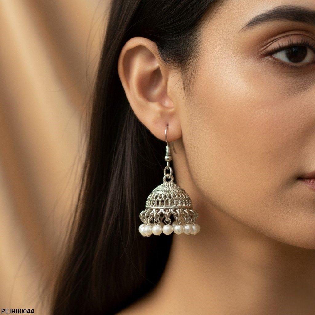 PEJH00044 SDQ Pearl Jhumki Drop - PEJH