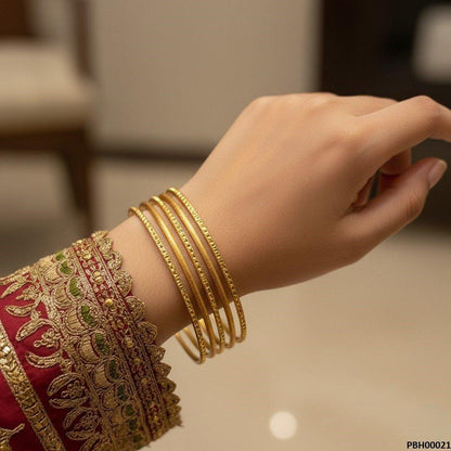 PBH00021 MZM Rope 5 Pcs Of Bangles Set - PBH