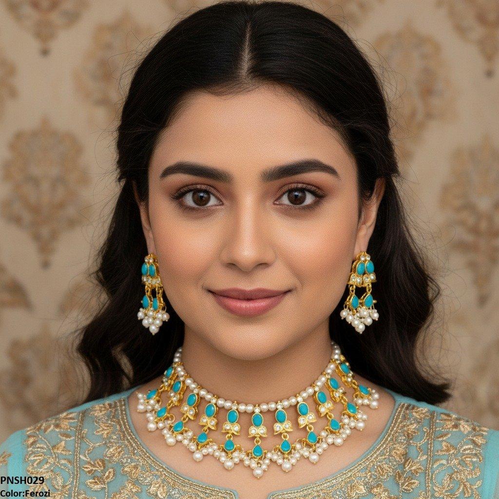 PNSH029 SDQ Beza/Saru Collar Necklace Set