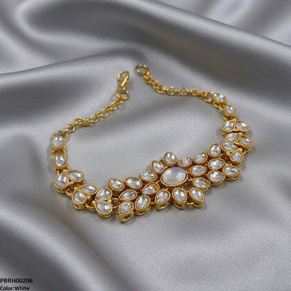 PBRH00206 FRN Tear Flower Bracelet - PBRH