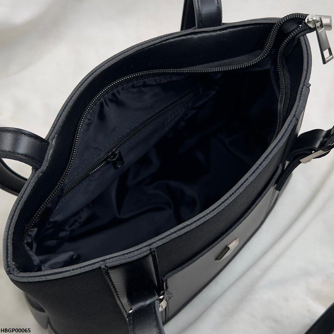 HBGP00065 Black Crest Tote