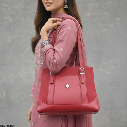 HBGP00064 Maroon Crest Tote