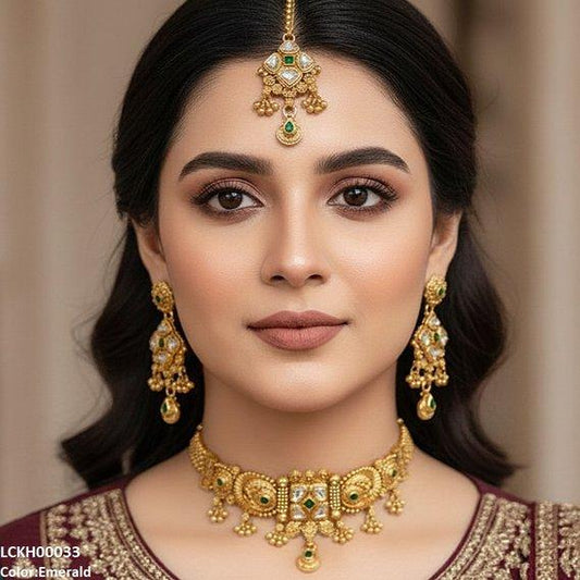 LCKH00033 ANI Square/Tear Drop Choker Set - LCKH