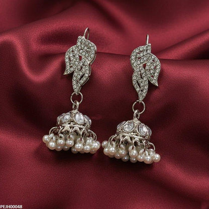 PEJH00048 FRN Tear Pearl Drop Jhumki - PEJH