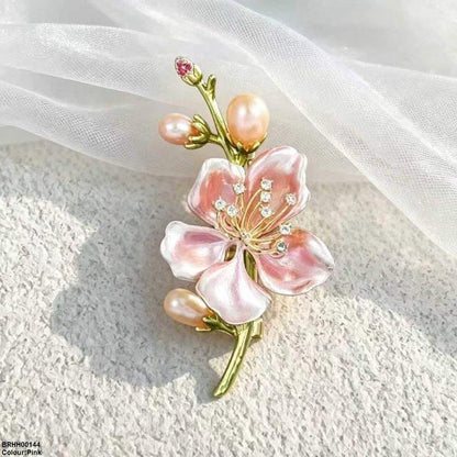 BRHH00144  XST Mongolia Flower Broach - BRHH
