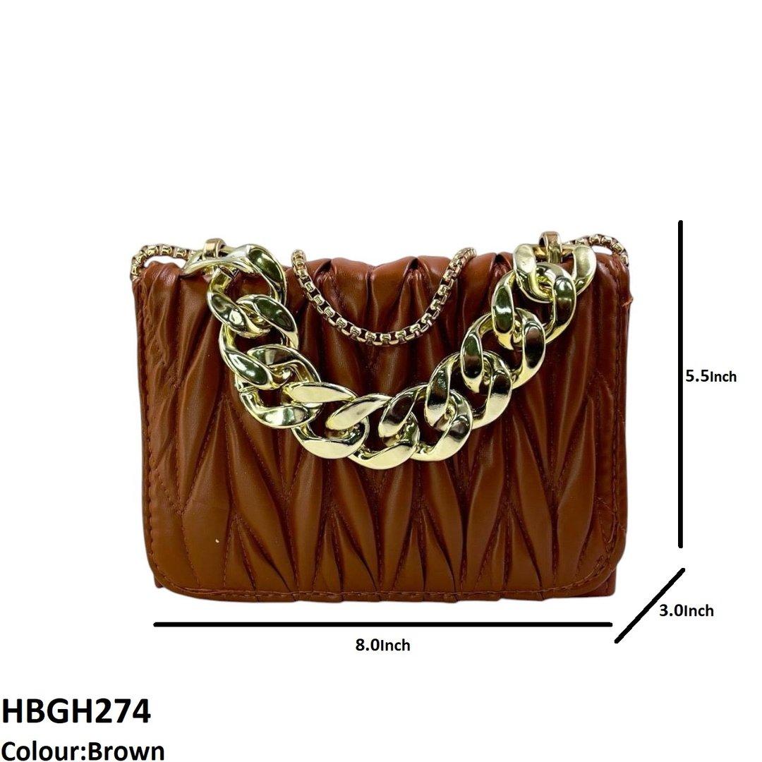 HBGH274 CYG Chain Embroidery Bag