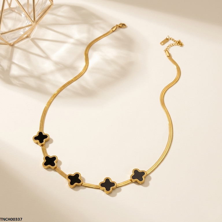 TNCH00337 MMJ Stainless Steel  Star Wrist Necklace - TNCH