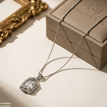 TPSH00809 MMJ  Leaf/Square  Pendant - TPSH