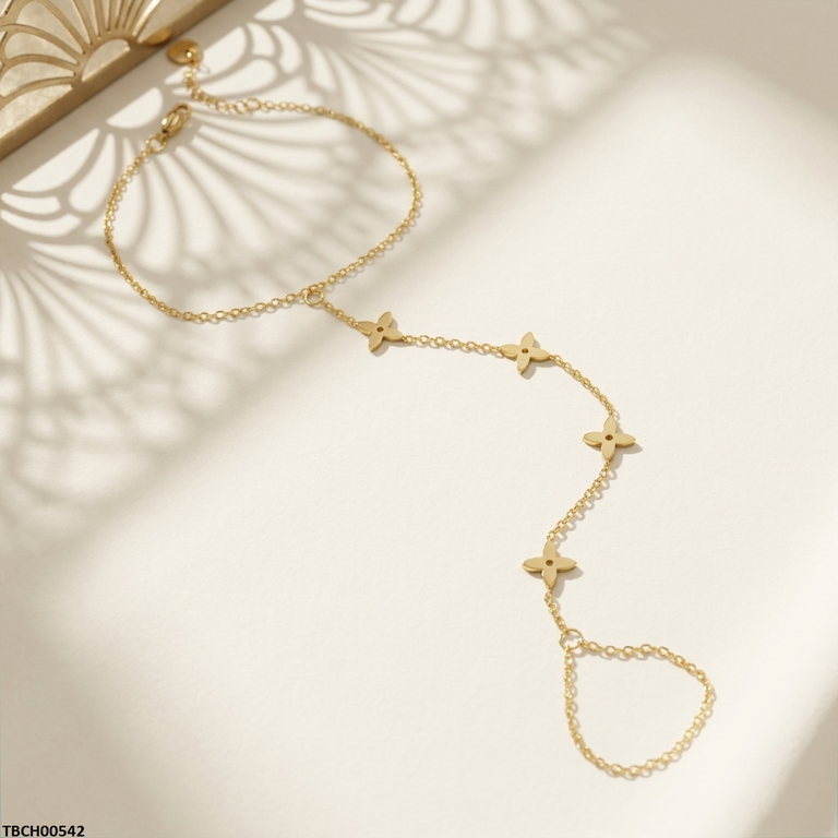 TBCH00542 MMJ Stainless Steel Stars  Bracelet  - TBCH
