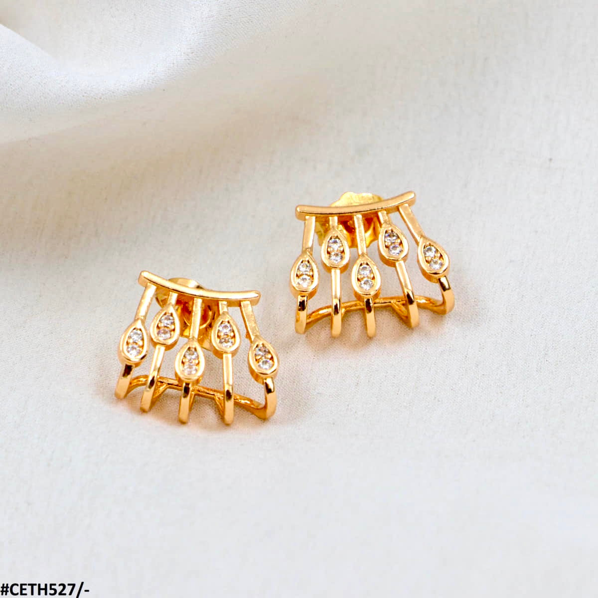 CETH527 MAR Pear Tops Pair