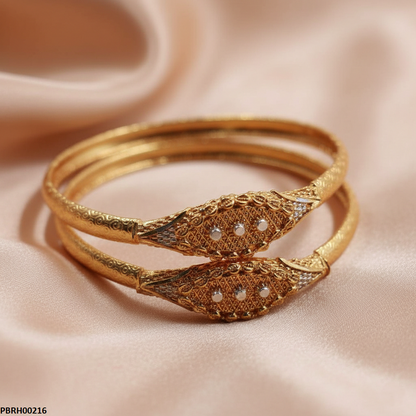 PBRH00216 MZM Round Bangles Set - PBRH