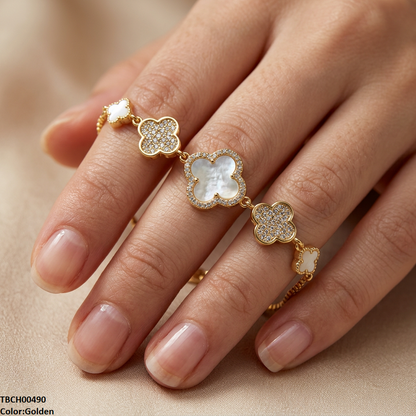 TBCH00490 DNG Star/Flower Bracelet Adjustable - TBCH