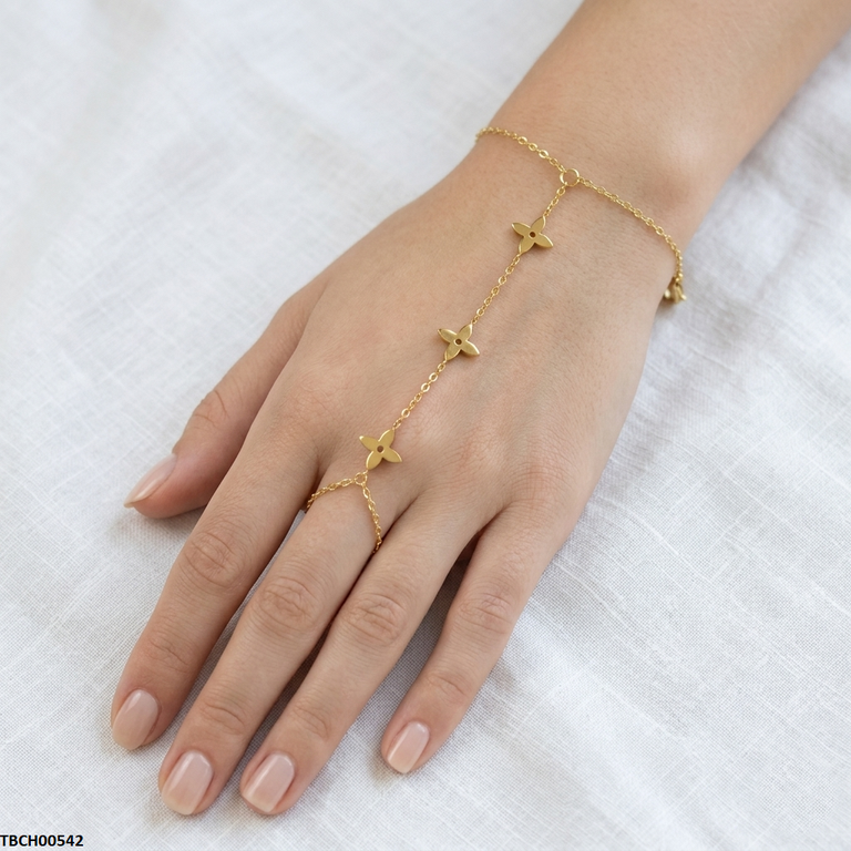 TBCH00542 MMJ Stainless Steel Stars  Bracelet  - TBCH