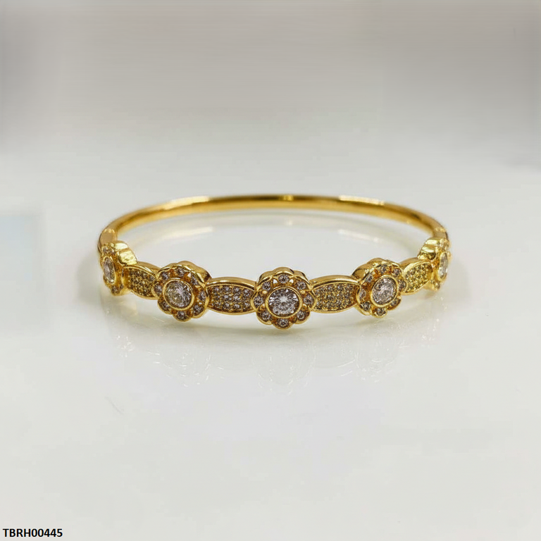 TBRH00445 GXN Flower Bracelet Openable - TBRH
