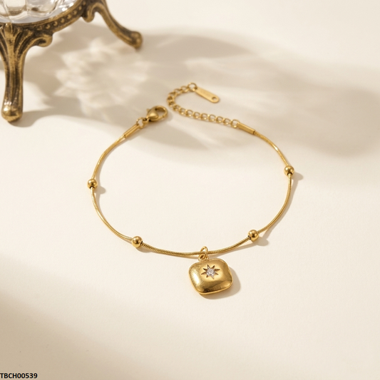 TBCH00539 MSJ Stainless Steel Star Bracelet - TBCH